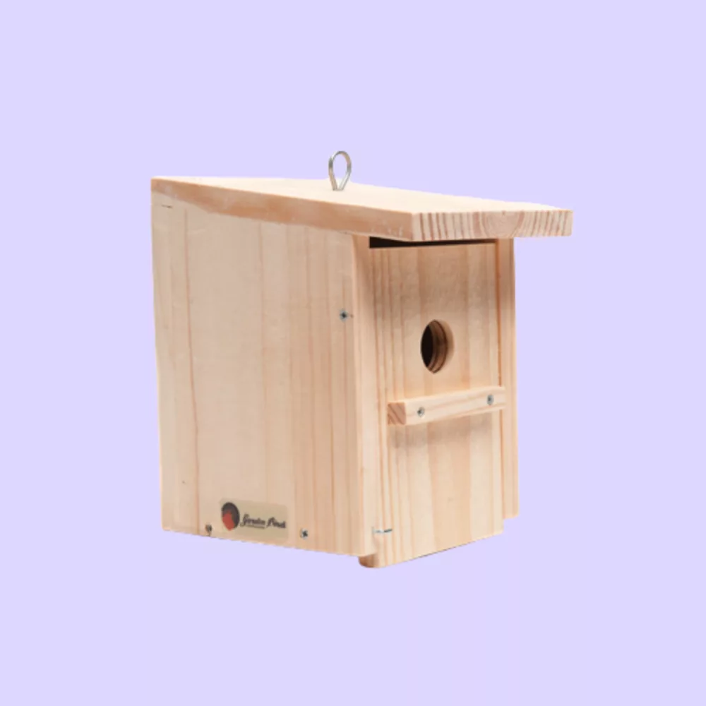 Caja nido para pájaros para colgar