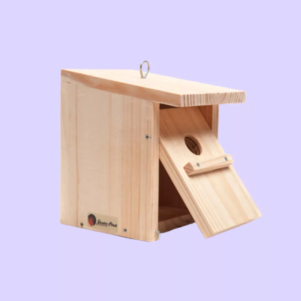 Caja nido para pájaros para colgar - Imagen 2